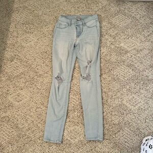 Refuge, Light Blue Jeans.